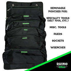 Rhino USA Heavy Duty Off-Road Tool Bag/Roll Camo RNO-TOOLROLL-CAMO