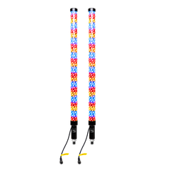 BOSS Audio 36in. 360 Degree LED RGB Whip Lights - Pair XP3PF