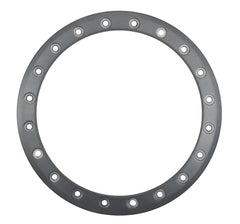 SYSTEM 3 SB8-SB9 15" BEADLOCK RING 10MM 20-HOLE GLOSS BRUSHED GRY
