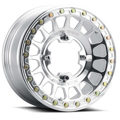 Method MR413 Beadlock 15x10 / 5+5/0mm Offset / 5x4.5 / 70mm CB Polished Wheel MR413510121155B