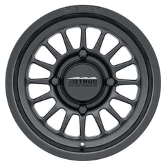 Method MR411 Bead Grip 14x7 / 4+3/13mm Offset / 4x156 / 132mm CB Matte Black Wheel MR41147046543