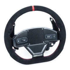 EVP.MOde Multifunction Steering Wheel with Carbon Fiber Paddles and Quick-Release Hub Adapter Kit for Can-Am Maverick R
