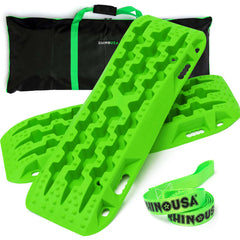 Rhino USA Recovery Traction Boards - Green (Pair) TRACBOARDS-GRN