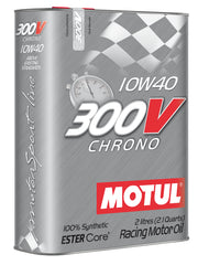 Motul 300V CHRONO 10W40 10X2L Engine Oil 104243