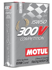 Motul 300V COMPETITION 15W50 10X2L Engine Oil 104244
