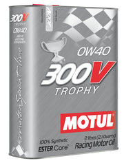 Motul 300V TROPHY 0W40 10X2L Engine Oil 104240
