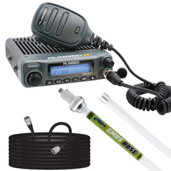 Rugged Base Camp - Rambler G4 High Power Mobile Radio with Fiberglass Antenna Kit