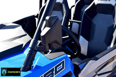 Chupacabra Offroad Rear View/Side Mirror for UTV with SPOT Mirror - Right & Left Pair for 1.6" - 2"