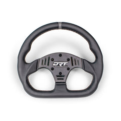 DRT 330mm D-Shape Steering Wheel - Leather