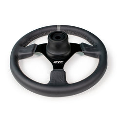DRT 330mm Round Steering Wheel - Suede