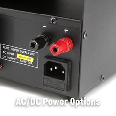 Rugged Desktop Power Supply and Cabinet for Rugged Mobile Radios
