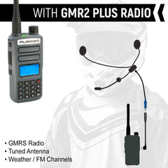 Rugged ENDURO Moto Kit -  Includes Helmet Kit and Compact Harness Cable - without Radio