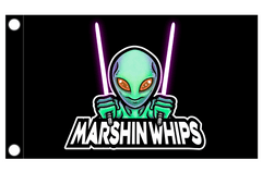 Marshin Whips Single Day Whip Flag
