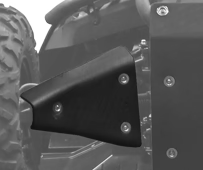 Factory UTV Yamaha Wolverine R-Spec UHMW A-Arm Guards