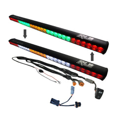 RLB Motorsports Polaris RZR LED Chase Light - Dual Color (GREEN/WHITE)