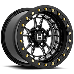 Hostile Wheels HF32 Rival Beadlock - Blade Cut (Gloss)