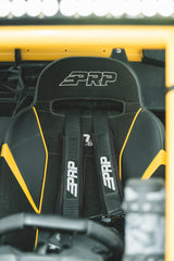 PRP 4.2 Harness with Latch and Link Lap Belt, Black SB4.2LL
