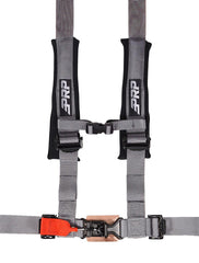PRP 4.2 Harness with Latch and Link Lap Belt, Silver SB4.2LL-S