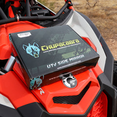 Chupacabra Offroad Rear View Side Mirror for UTV (Pack of 2) For 1.6" - 2" Roll Cage Bar