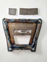 HCR RZR Turbo S Back Plate with weld in tabs