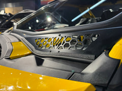 Moto Armor Maverick "R" Vented Glass Windshield with Wipers