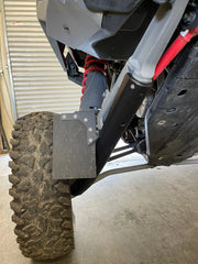 Factory UTV Polaris RZR Turbo R / Pro S UHMW Trailing Arm Guards