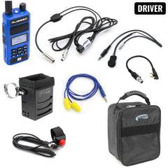 Rugged IMSA Driver Only Racing Communication Kit with R1 Radio