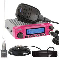 Rugged Radio Kit â€¢ Pink Rugged M1 RACE SERIES Waterproof Mobile Radio with Antenna â€¢ Digital and Analog