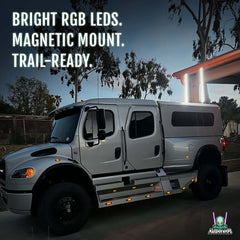 RGB3 BIG MOE’S- 8”,1.5ft,2ft Magnetic Mount Off-Road Light