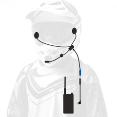 Rugged ENDURO Moto Kit -  Includes Helmet Kit and Compact Harness Cable - without Radio