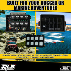 RLB Motorsports PRO8 Switch Panel