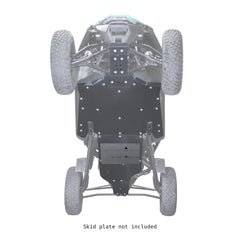 Factory UTV Polaris RZR Pro R X-Brace for UHMW Skid Plate
