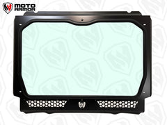 Moto Armor Full Glass Windshield for Polaris RZR PRO XP/RZR TURBO R (Two Vent Model)