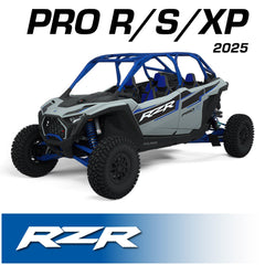 Rugged 2025 Polaris RZR Pro XP Pro R and Pro S - Complete Communication Kit with Bluetooth Intercom and 2-Way Radio - 696 PLUS Remote Head / G1 GMRS