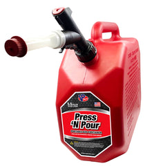 VP Racing Fuels PRESS N POUR GAS CAN 5  GALLON 3839