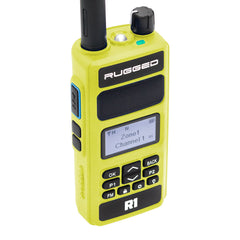 Rugged R1 - Business Band Two Way Handheld Radio - Digital and Analog - Blue