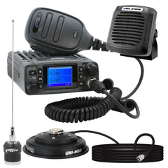 Rugged Radio Kit Plus - GMR25 Waterproof GMRS Mobile Radio Kit with External Speaker