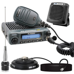Rugged Radio Kit Plus - Rambler G4 High Power GMRS Mobile Radio Kit with External Speaker