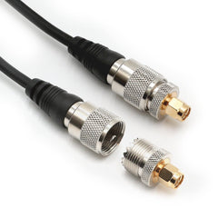 Rugged SMA Male to UHF Female Adapter