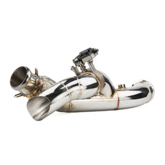 RPM Maverick R Side Exit E-Valve Down Pipe - 2 Seat & MAX