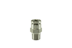 Turbosmart 1/8" NPT Pushloc Fitting - Stainless Steel - 1/4"