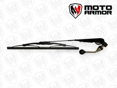 Moto Armor Full Glass Windshield with Vents for 900, 1000, Turbo