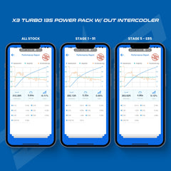 EVP 2023+ Can-Am Maverick X3 Turbo 135 HP MG1 ECU Unlock CodeShooter Power Pack Without Intercooler