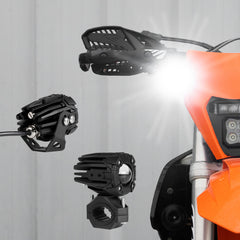 XKGLOW XK Glow 2in Dual Mode LED Driving Light Kit for Motorcycles, UTVs & ATVs XK034021