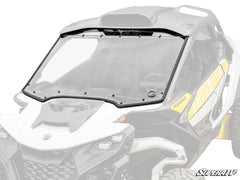 SUPERATV Can-Am Maverick R Scratch-Resistant Full Windshield
