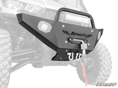 SUPERATV Can-Am Defender Heavy Weight Winch-Ready Front Bumper