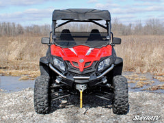 SUPERATV CFMOTO ZForce 500 Scratch-Resistant Half Windshield