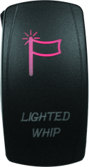 DragonFire Racing Lighted Switch Whip On/Off Red 521394