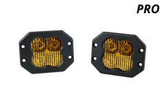 Diode Dynamics SS3 Pro ABL Yellow Driving Flush (pair) DD6939P