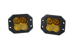 Diode Dynamics SS3 Pro ABL Yellow Combo Flush (pair) DD6942P